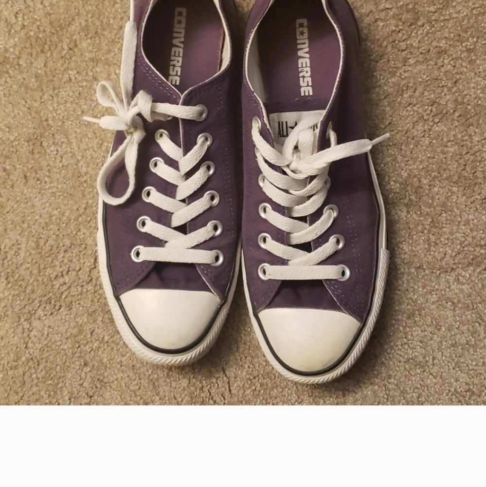 Purple converse size 9